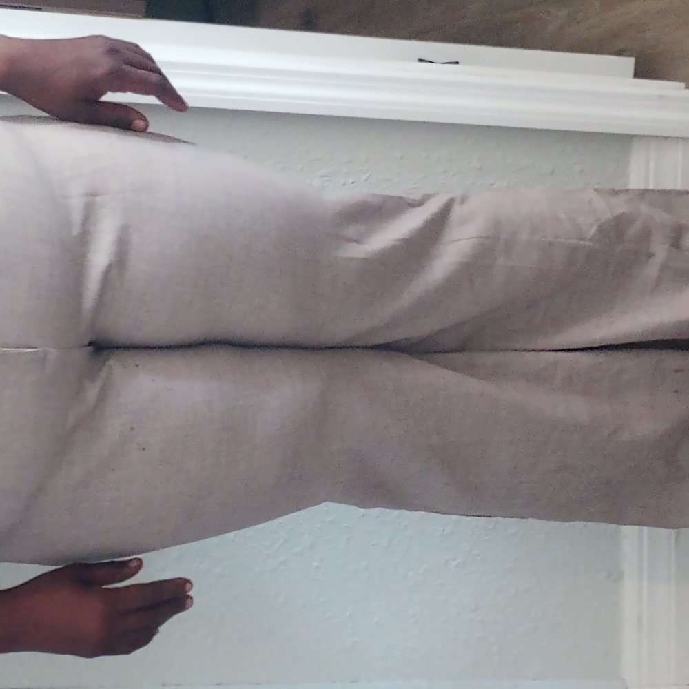 Apt 9 Aviv Fit Curve Trouser Pants 18AVG, Brown